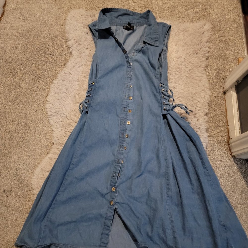 Jean summer dress